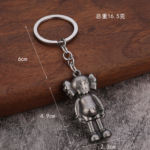 Creative Sesame Street Metal Bell Keychain Gift Accessory