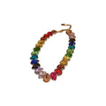 Teardrop Crystal Collar Choker Multicolor Clear Three Styles view 5