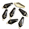 Enamel-Look Cross Alloy Charms in 10 Styles for Jewelry Crafts view 10