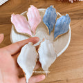 Textured Leaf Statement Stud Earrings Fashion Jewelry view 3