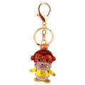 Monkey Rhinestone Keychain With Gold-Tone Lobster Clasp, 9 Styles view 5