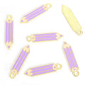 Colorful Enamel Pencil Jewelry Components For DIY Earrings And Bracelets Charms view 11