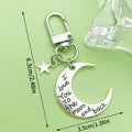 Celestial Charm Keychains Featuring Love Moon Clip Across 15 Pictured Variations view 2