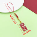 Message Tag Charm Keychains Featuring Red Message Tag Across 57 Pictured Variations view 11