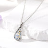 Blue Flower Necklace