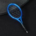 Mini Metal Tennis Racket Charms Strung Head Six Colors view 2