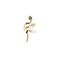 Snake Pearl Look No Piercing Ear Cuffs in Two Finishes view 5
