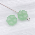 Four Leaf Clover Glass Beads in Fourteen Color Finishes view 9