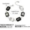 Steel Black Bracelet