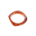 Marbled Geometric Resin Bangle Bracelet 10 Color Styles view 5