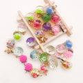 Colorful Seashell Glossy Charms for Jewelry and Craft Projects view 3