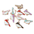 Colorful Bird Charms In 1 Style For Jewelry Making view 3
