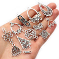 Antique Silver Openwork Multi-Loop Jewelry Connectors view 5