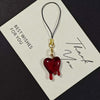 Gold Red Heart