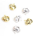 Polished Cat Alloy Charms in 2 Styles for Jewelry Crafts view 2