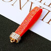 Jelly-Red Leather-Loop