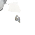 Silver Tone Paperclip Knot Ear Cuff With Polished Metal Details view 5