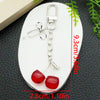 Silver Red Clasp