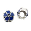Antique Silver Bead and Flower Metal Charms with 9 Listed Options view 12