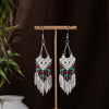 Multicolor Feather Tassels