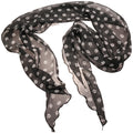 Long Lightweight Neck Scarf in Polka Dot or Mixed Animal Print view 5