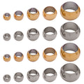 Gold-Tone Crimp Bead Jewelry Findings with 10 Listed Options view 5