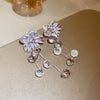 Purple Crystal Stud