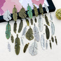 Metallic Leaf Metal Charms with 25 Listed Options for DIY Jewelry Making view 2