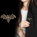 Bat Crystal Two Designs Metal Brooch Pin for Jackets and Lapels view 4