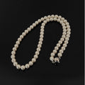 Pearl Cross Pendant Round Strand Baroque Bead Necklace Mix view 7