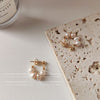 Graduated Pearl Hoop