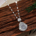 Laughing Buddha Pendant Necklaces Silver Tone 7 Styles view 6