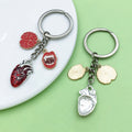 Halloween Charm Keychains Featuring Anatomy Heart Across 44 Pictured Variations view 3