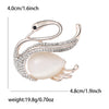 Rose Gold Swan