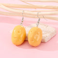 Novelty Food and Vegetable Resin Hook Earrings in Nine Designs view 11