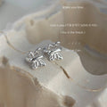 Silver Openwork Butterfly Mini Huggie Hoop Earrings Pair view 1