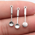 Antique Silver Miniature Kitchen Utensil Pendant Charms view 6