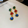Colorful Gold Drop
