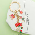 Rose, Sunflower and Flower Charm Keychains Featuring Pink Rose Across 50 Variations view 10