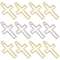 Gold-Tone Cross Metal Charms with 3 Listed Options view 5