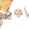 Gold-Tone Heart and Alphabet Letter Metal Charms with 16 Listed Options view 9