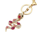 Mixed Jeweled Zodiac Snake Keychains in Twenty-Six Pictured Styles view 5