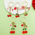 Cherry Charm Keychains in 16 Pictured Variations for Bags and Keys view 4
