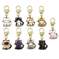 Cat Charm Keychains Featuring Cat Across 59 Pictured Variations view 5