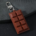 Faux Chocolate Bar Charm Pendant Four Colors Optional Lobster Clasp view 11