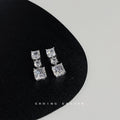 Zircon Stud And Drop Earring Collection Multi Styles view 3