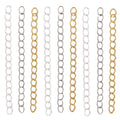 Five Centimeter Metal Extension Chains in Three Finishes view 5