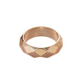 Gold Glossy Geometric Chunky Bangle Eight Shape Styles view 5
