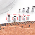 Metal Hourglass Spacer Beads in Five Sizes and Three Finishes view 8