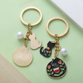 Pearl and Crystal Charm Keychains in 16 Pictured Variations for Bags and Keys view 4